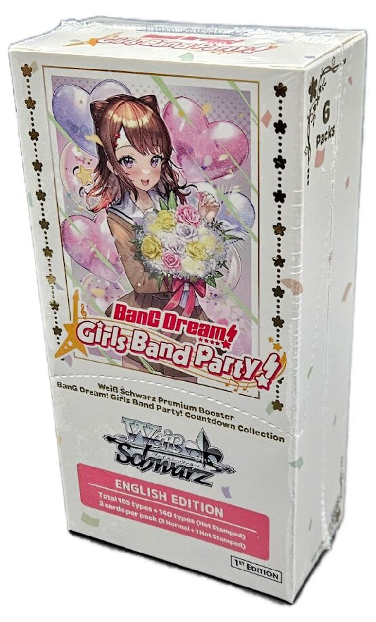 bang dream booster box CARDFIGHT!! VANGUARD BanG Dream! Girls Band Party! Title Booster Premium English Edition Box of 16 Booster Packs