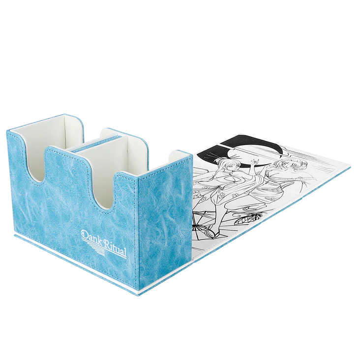 Yōkai Collection: Leather Blue/White 200+ Deck Box 2022