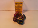 Polyhedral 7 Die Set: Festive Rio/Yellow