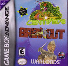 Centipede Breakout And Warlords (Gameboy Advance)