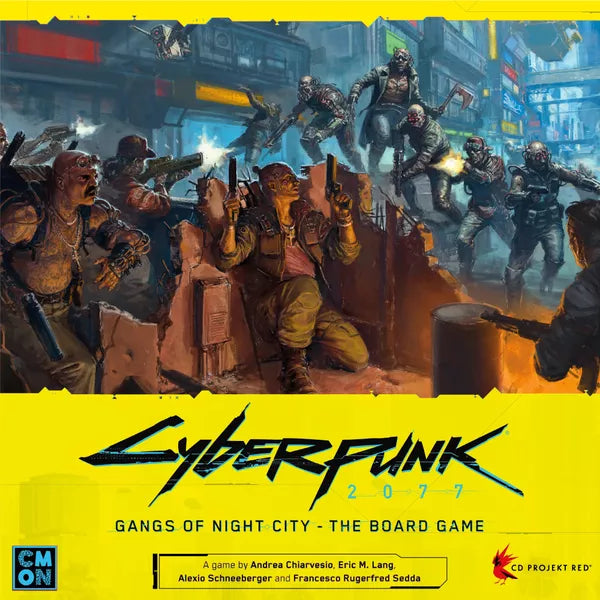 Cyberpunk 2077: Gangs of Night City The Board Game