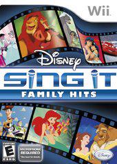 Disney Sing It Family Hits (WII)