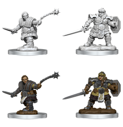 Dungeons & Dragons Nolzur's Marvelous Unpainted Miniatures: Dwarf Fighter (Female)