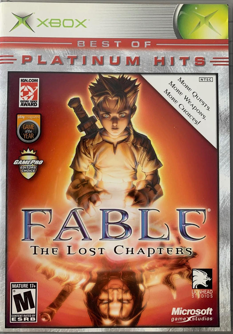 Fable The Lost Chapters (Xbox)