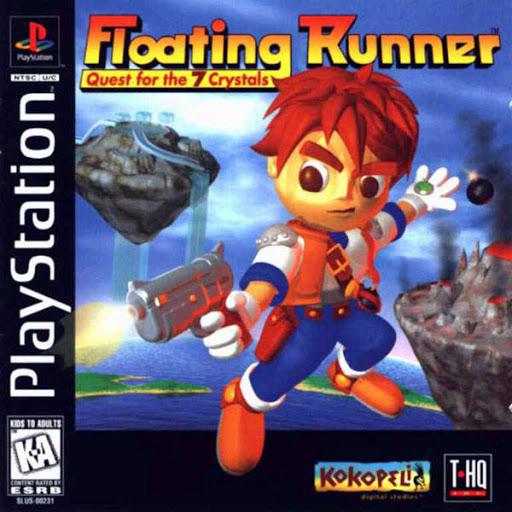 Floating Runner: Quest for the 7 Crystals (Playstation)