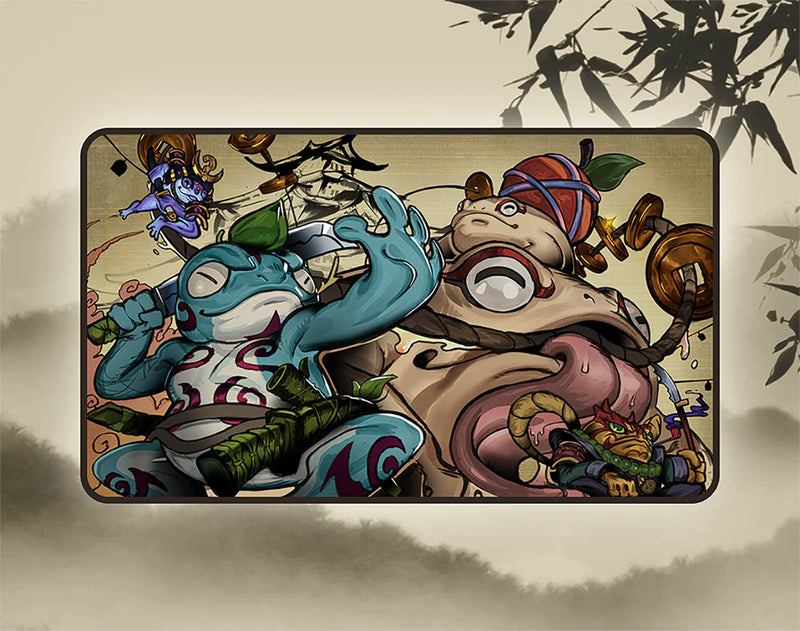 Mana Moon: Frog Army 1-Player Rubber Playmat