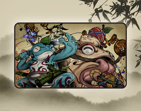 Mana Moon: Frog Army 1-Player Rubber Playmat