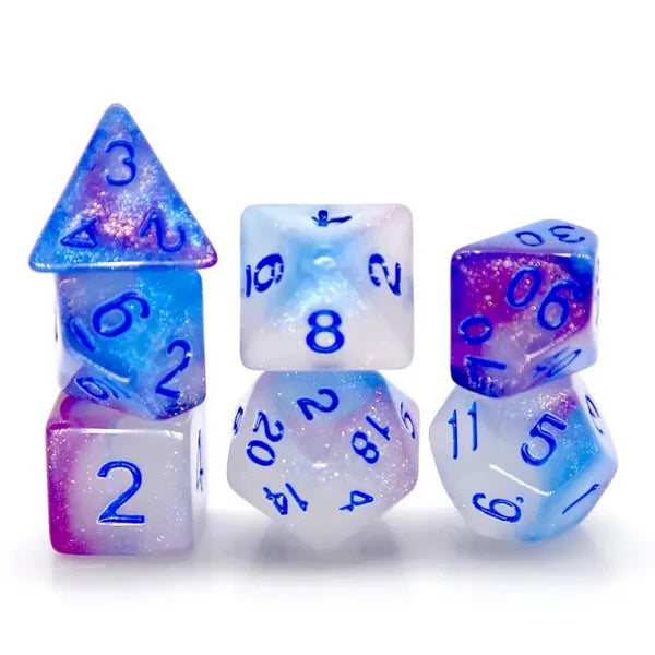 RPG Dice Set - Glow in the Dark Glowing Memory