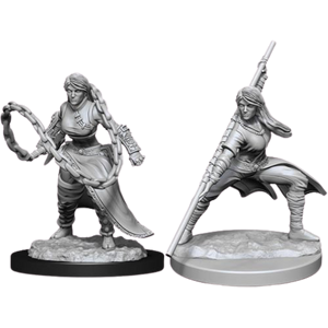 Dungeons & Dragons: Nolzur's Marvelous Unpainted Miniatures - Female Human Monk