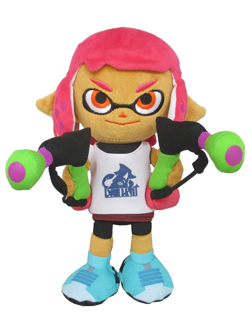 Plush: Inkling Girl (Neon Pink)