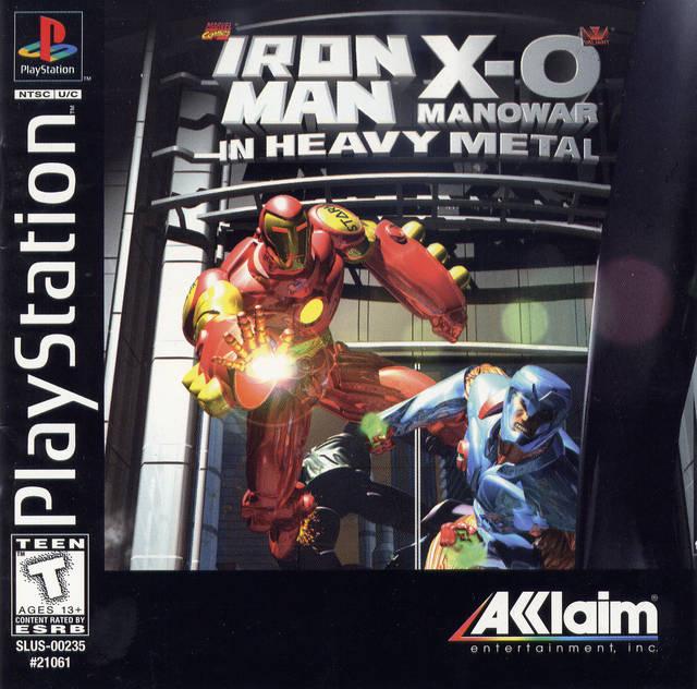 Iron Man X-O Manowar In Heavy Metal (Playstation)