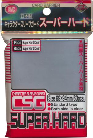 KMC Outer Sleeve: Character Guards Super Hard (69x94mm)