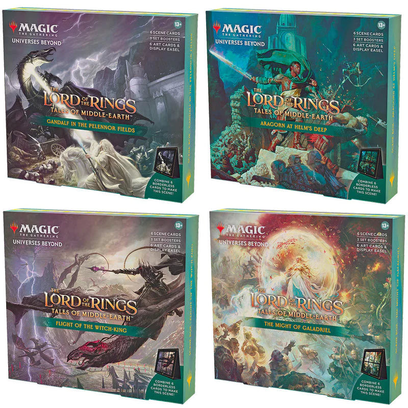 Magic the Gathering: The Lord of the Rings Tales of Middle Earth Holiday Scene Box