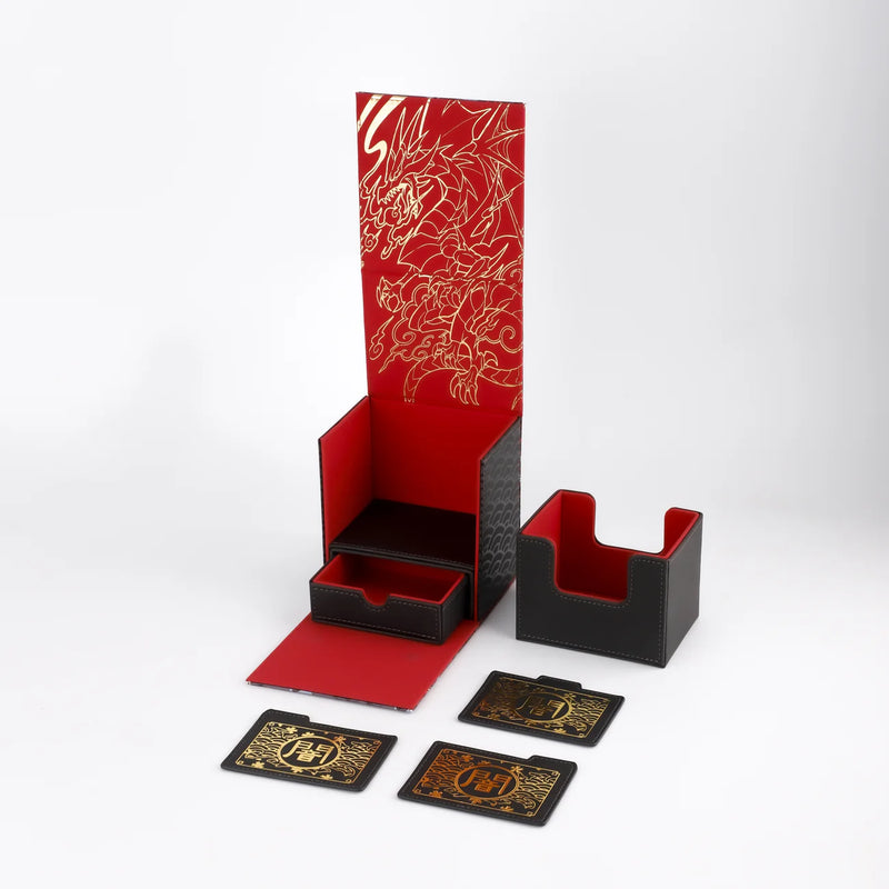 Mana Moon: Diviner Dragon Chi Deck Box (Ebony)