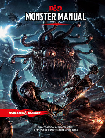 D&D RPG: 5th Edition Monster Manual (Hardcover)