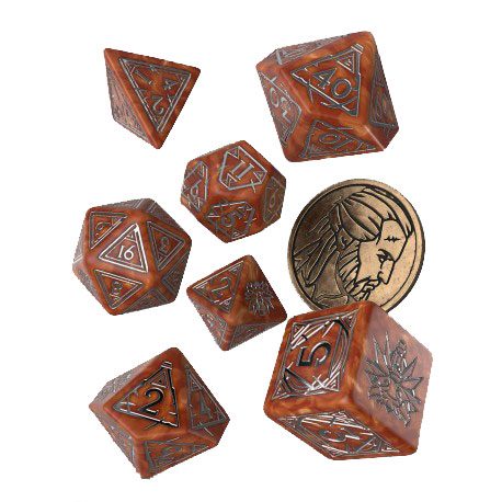 The Witcher Dice Set - Geralt the Monster Slayer