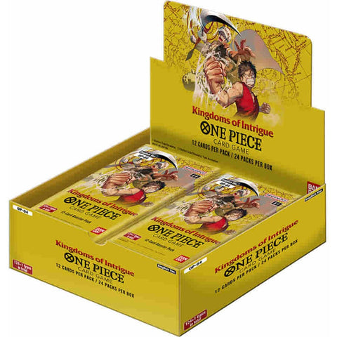 One Piece TCG: Kingdoms Of Intrigue Booster Pack (OP-4)