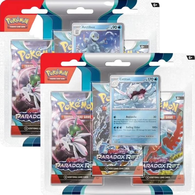 Pokemon TCG: Paradox Rift 3 Pack Blister