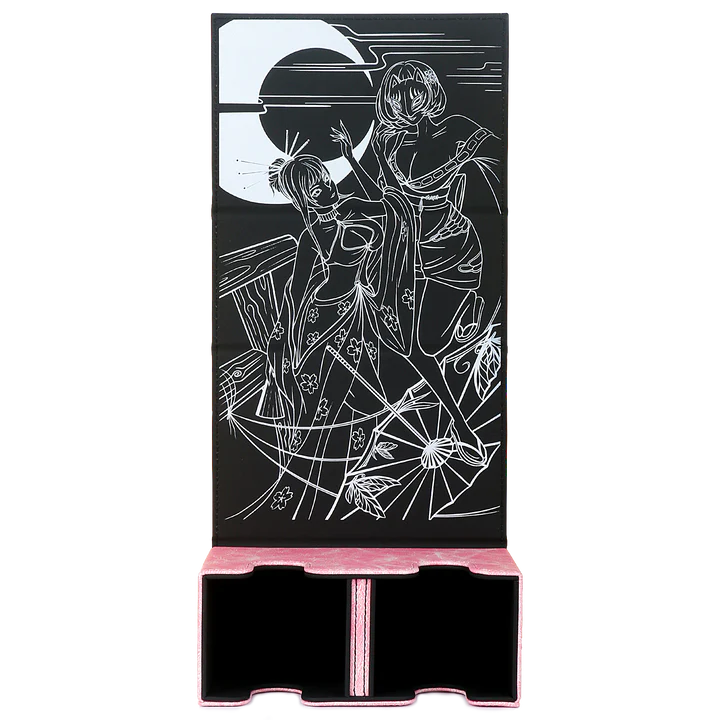 Yōkai Collection: Leather Pink/Black 200+ Deck Box 2022