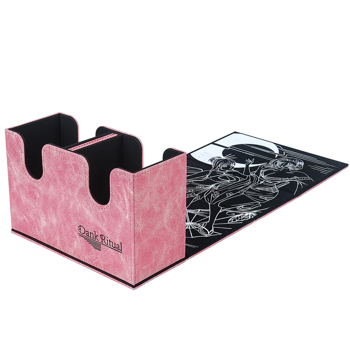 Yōkai Collection: Leather Pink/Black 200+ Deck Box 2022