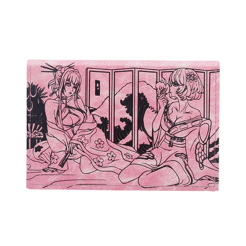 Yōkai Collection: Leather Pink/Black 200+ Deck Box 2022
