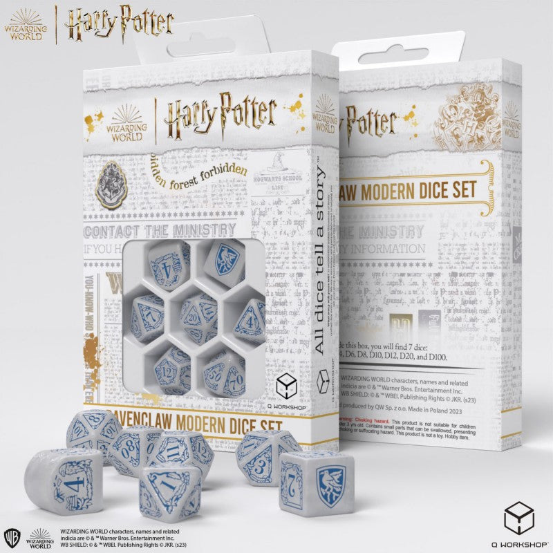Harry Potter Dice: Ravenclaw White