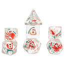 Dice Set Fruit Slice Watermelon