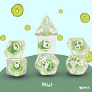 Dice Set Fruit Slice Kiwi