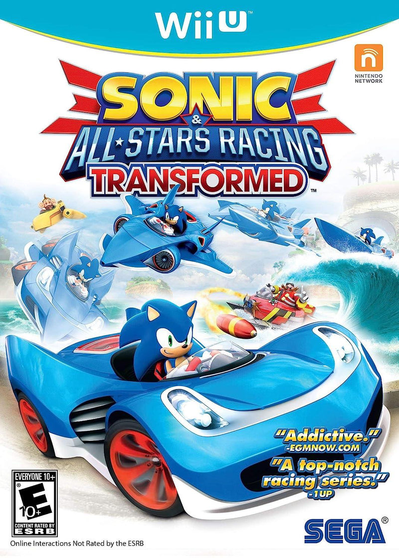 Sonic All Star Racing Transformed (Wii U)