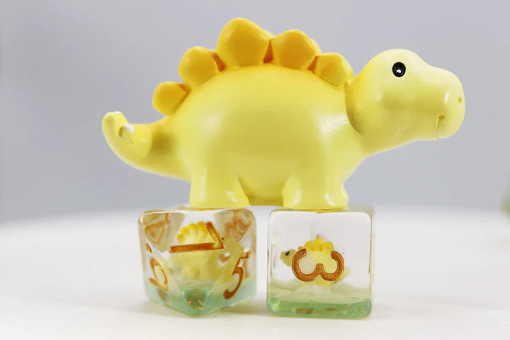 RPG Dice Set - Stegosaurus