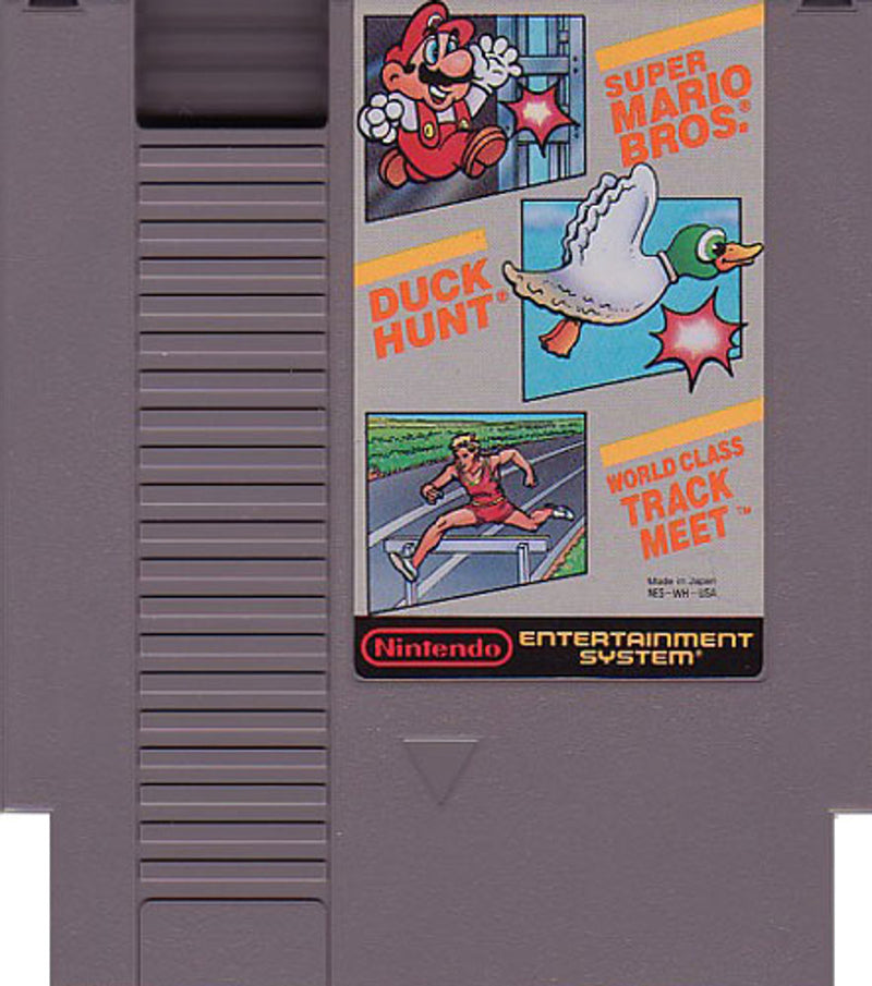 3-in-1 Super Mario Bros. / Duck Hunt / World Class Track Meet (NES)