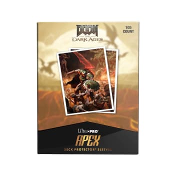 UltraPro Apex Sleeves (105) - DOOM: The Dark Age (Bethesda) Doom Onslaught