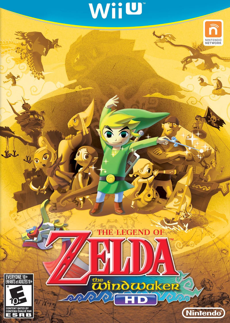 Legend Of Zelda Windwaker HD (Wii U)