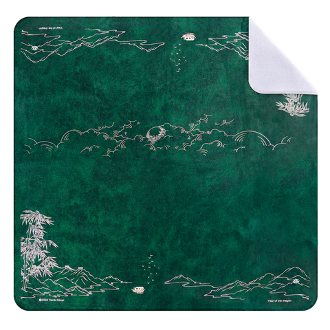 YOTD Collection: 2024 Cloth 2-Player Playmat Forest Green