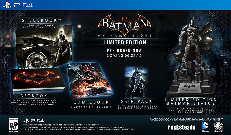 Batman Arkham Knight Limited Edition (Playstation 4)