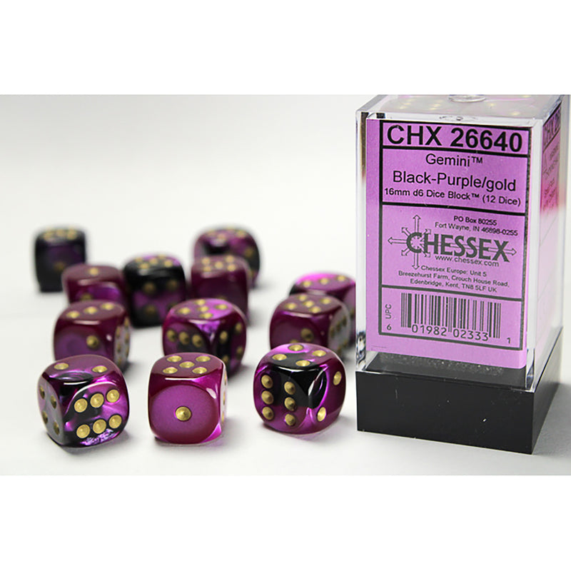 D6 Dice Block: Gemini