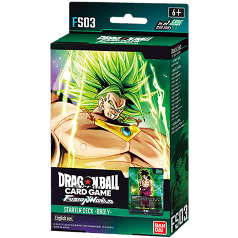 Dragon ball Super TCG: Fusion World-Starter Deck Broly FS03