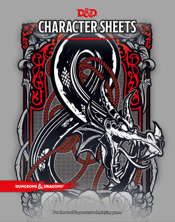 D&D RPG: 5th Edition Character Sheets