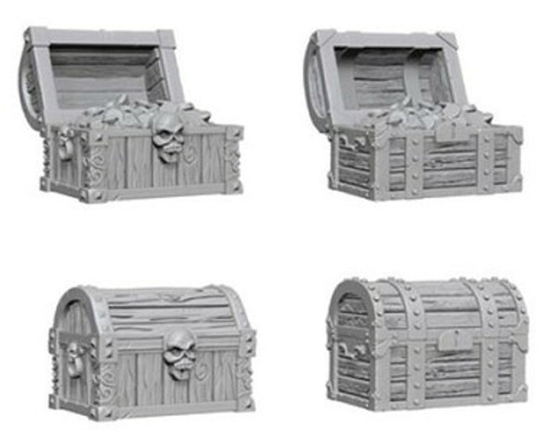 Pathfinder Deep Cut Unpainted Miniatures: Chests