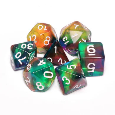 RPG Dice Set - Colorful Wind