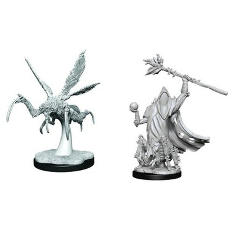 Critical Role Unpainted Miniatures: Core Spawn Emissary and Seer