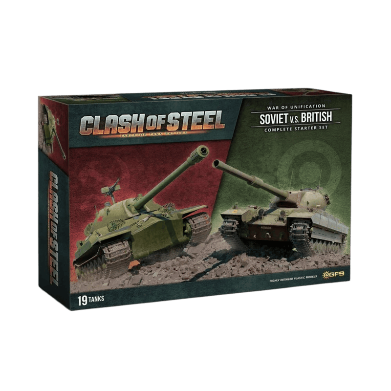 Clash of Steel: War of Unification - Soviet vs. British - Complete Starter Set