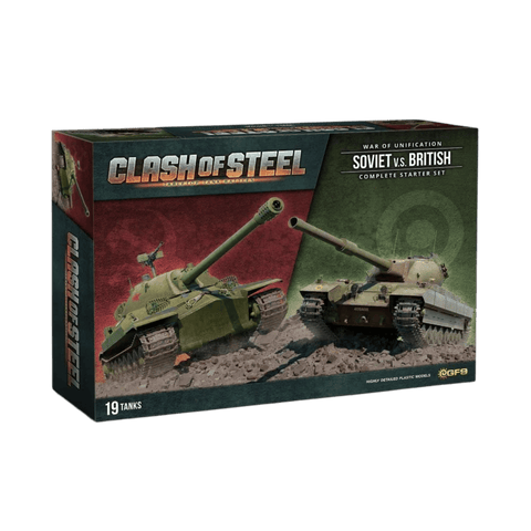 Clash of Steel: War of Unification - Soviet vs. British - Complete Starter Set