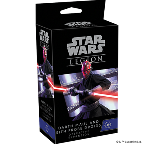 Star Wars Legion: Darth Maul And Sith Probe Droids Operative Expansion