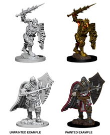 Dungeons & Dragons Nolzur's Marvelous Unpainted Miniatures: Deathknight & Helmed Horror