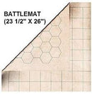 D&D RPG: Reversible Battlemat With 1inch Square/hexes