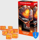 Sirius Dice: D&D Adventure Dice set - Fireball