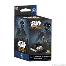 Separatist Alliance Unit Card Pack
