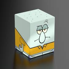 Ultimate Guard Squaroes: Spongebob Squarepants 100+ Deck Box
