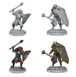 Dungeons & Dragons Nolzur's Marvelous Unpainted Miniatures: Dragonborn Clerics